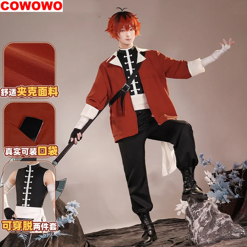 

COWOWO Stark Cosplay Anime Frieren: Beyond Journey's End Costume Fashion Handsome Daily Outfit Halloween Role Play Clothing New