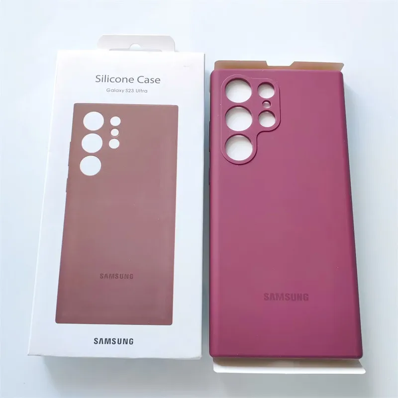 High-Quality Soft Silicone Protective Phone Case with Silky Touch Finish