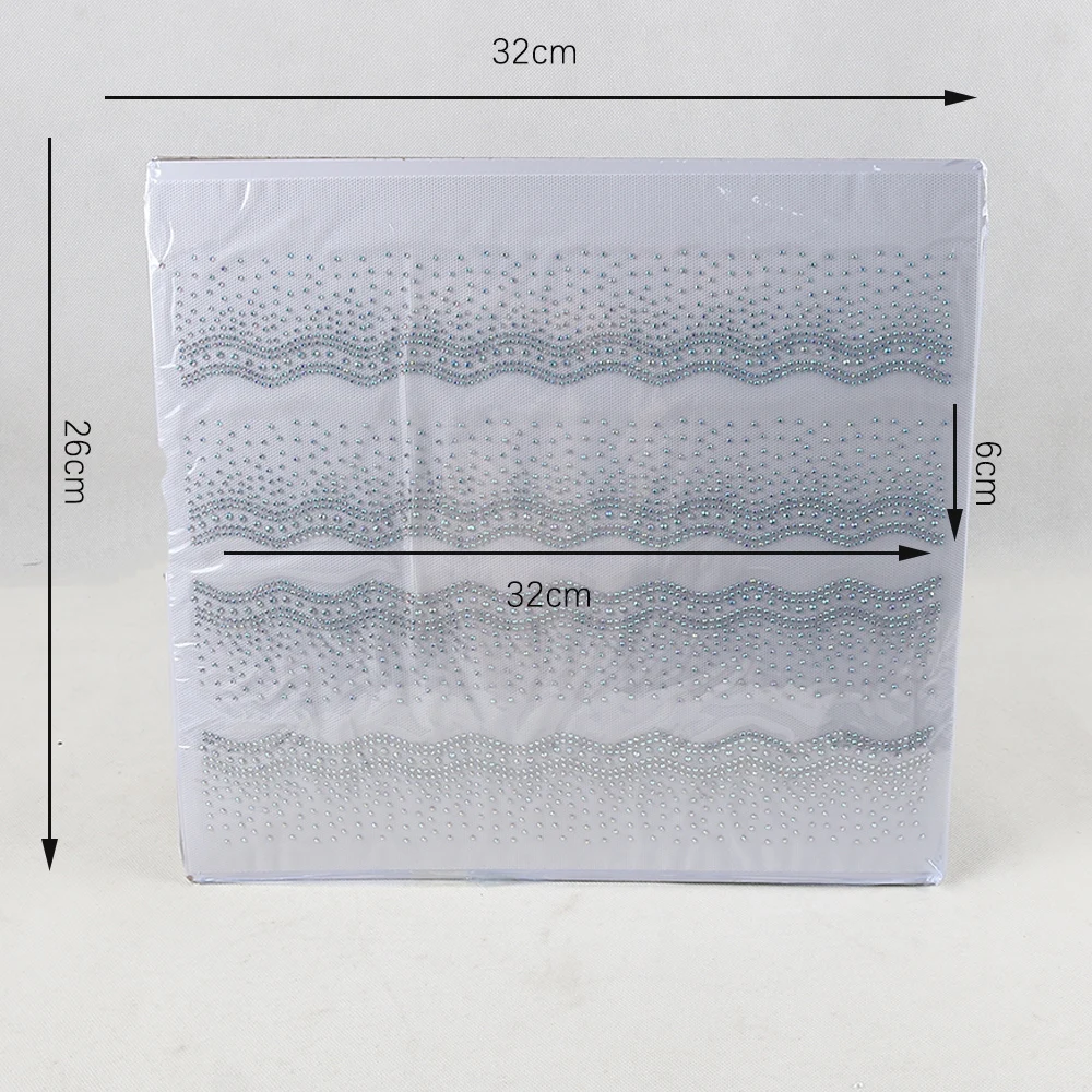 Trasferimento Hotfix A Cuore In Strass E Cristallo Per T-shirt - 6x75 Mm - Ferro Da Stiro
