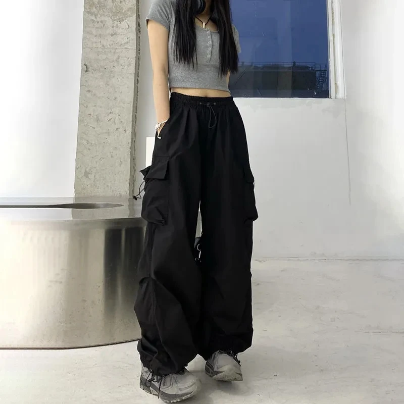 Women’s Streetwear Cargo Pants – Hip Hop Fashion – Shopshive