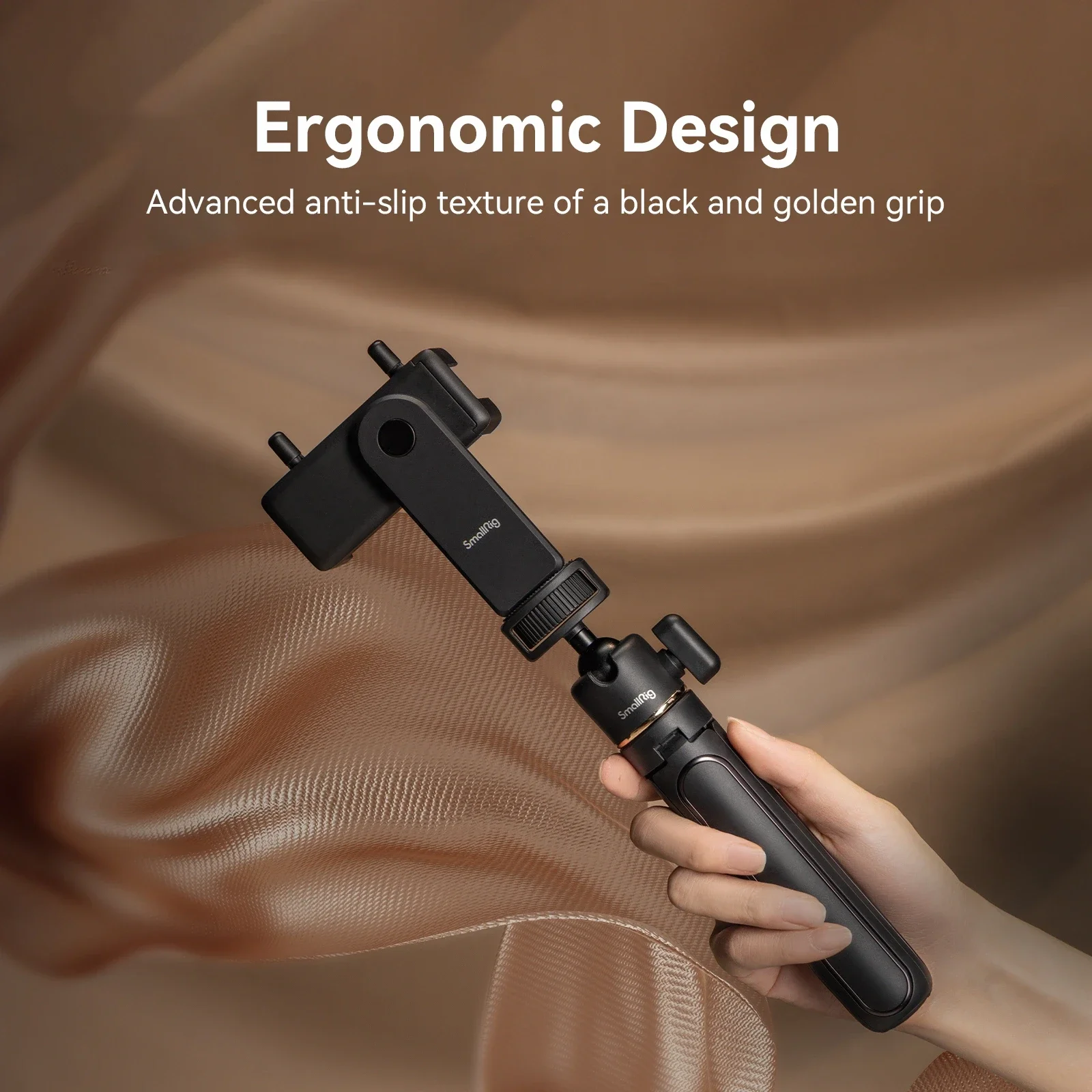 Smartphone Vlog Tripod Kit VK-20 Advanced Version with Fast Switch Smartphone Holder for Live Video Shooting Selfie Stick