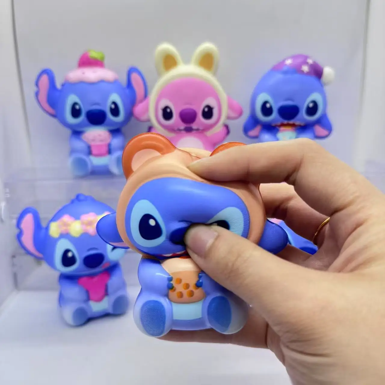 Stitch Squishy Toy: PU Slow Rebound Stress Relief Fidget Toy