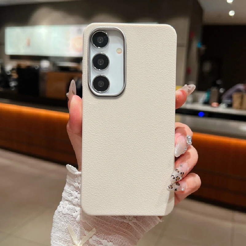 Leather Texture TPU Phone Case – Sleek and Durable Protection Cover