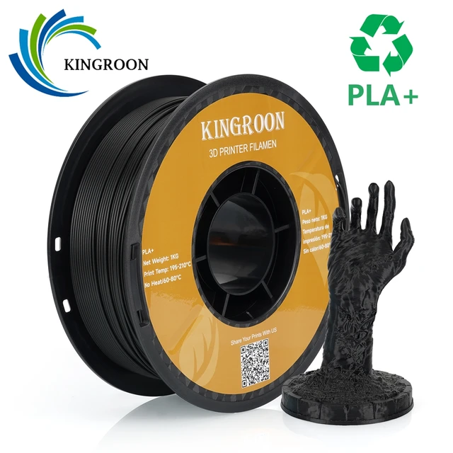 Kingroon PLA, Filament PLA Blanc 1,75 mm，Filament 1.75 mm est