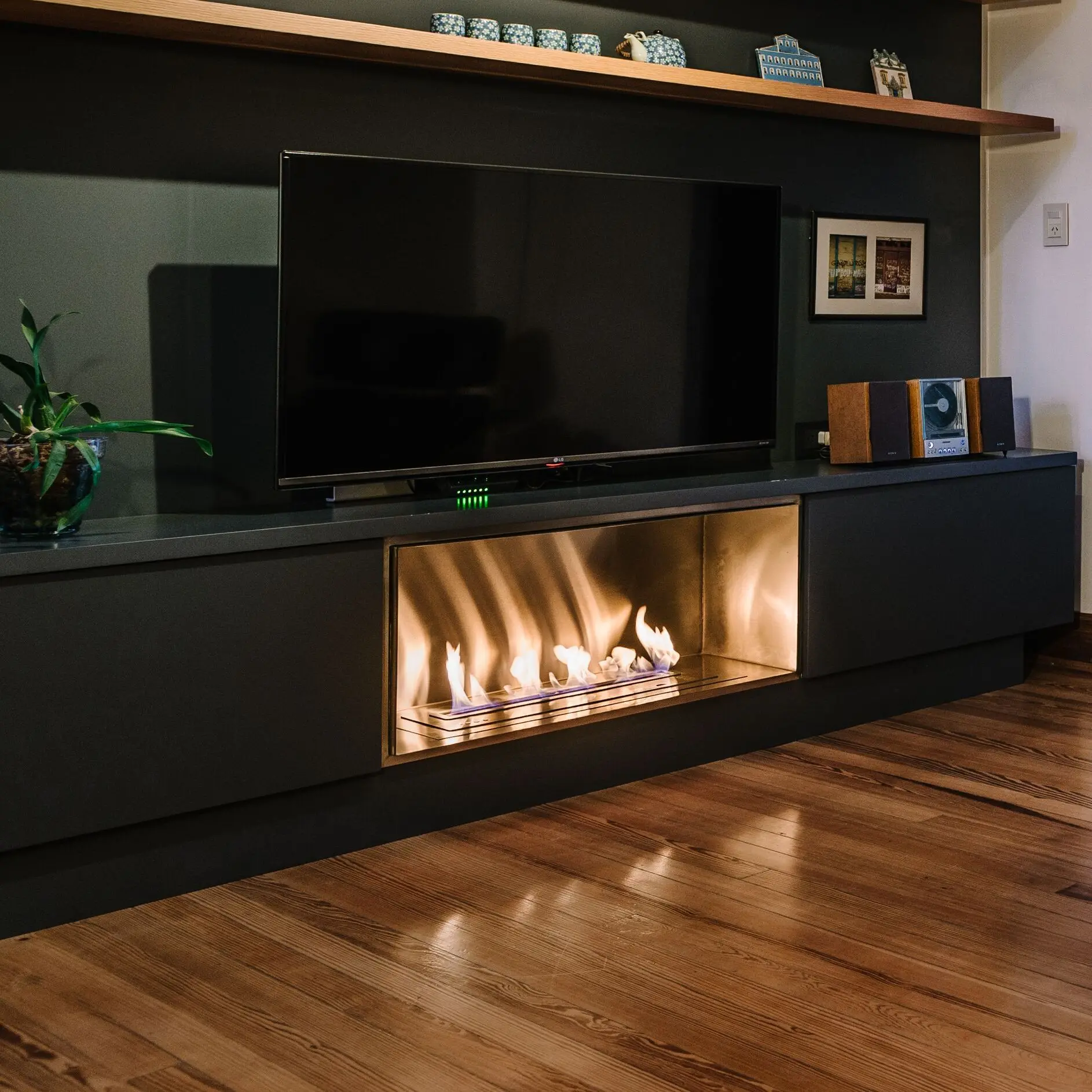22 Apr Inno-fire 48 Inch Electric Chiminea Bio Ethanol Fireplace -  Fireplaces - AliExpress