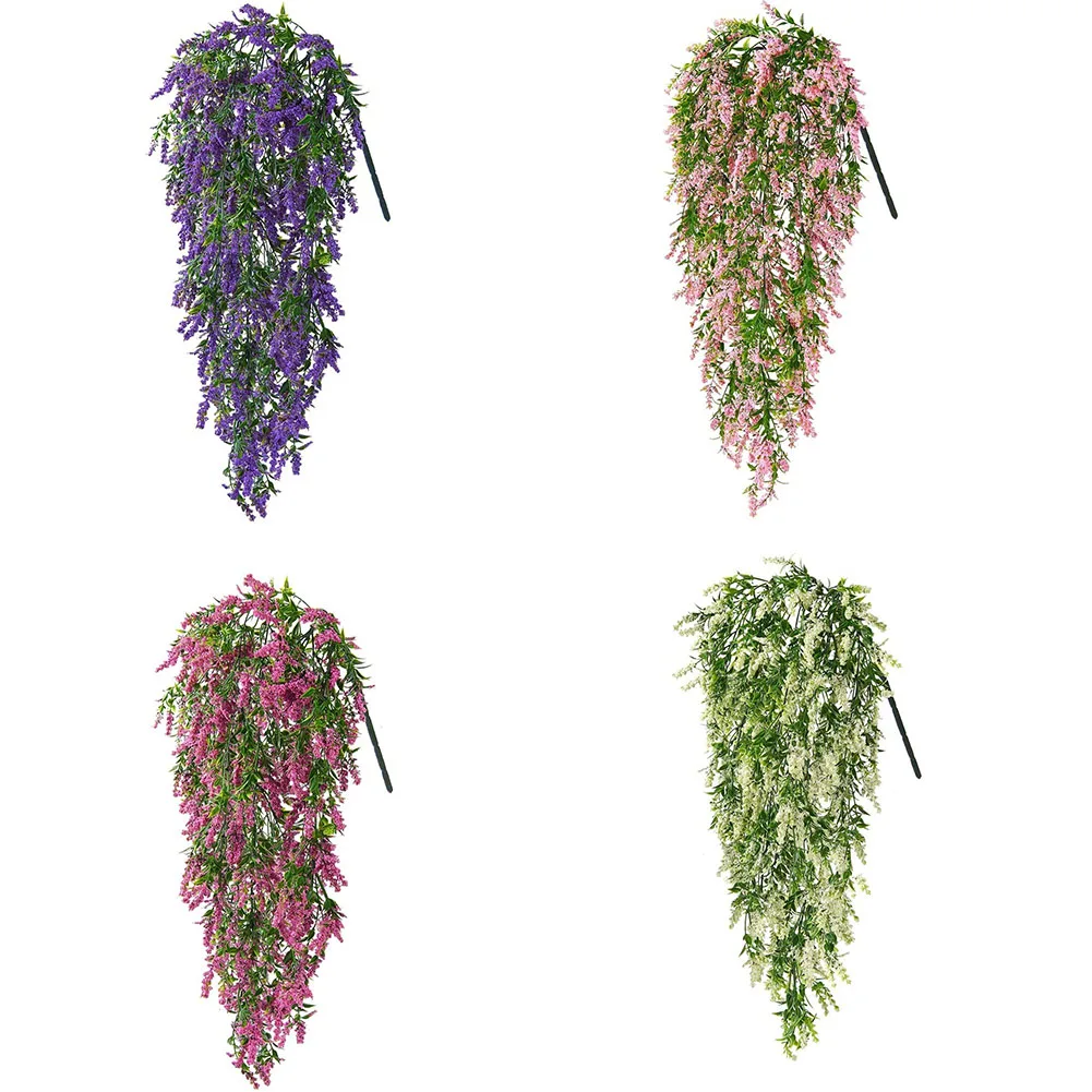 

Artificial Hanging Vine Simulated Wall Hanging Fake Flower Plastic Flower Decorative Plant Basket Vine Home Hotel Yard Decor