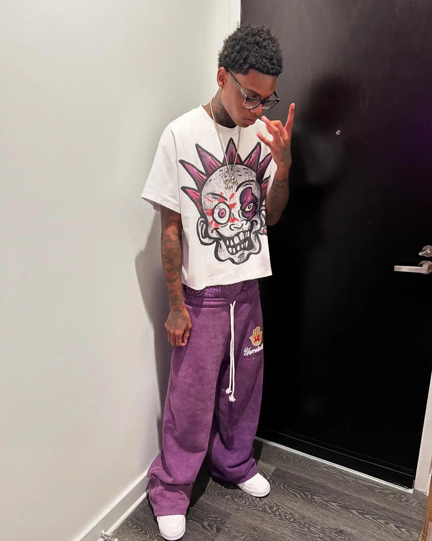 Camisetas con estampado gráfico de payaso gótico Bonce, camisetas de manga corta de algodón de gran tamaño con estética hip hop para hombres y mujeres, moda urbana