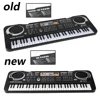 Kids Electronic Piano Keyboard Portable 61 Keys Organ with Microphone Education Toys Musical Instrument Gift for Child Beginner 6