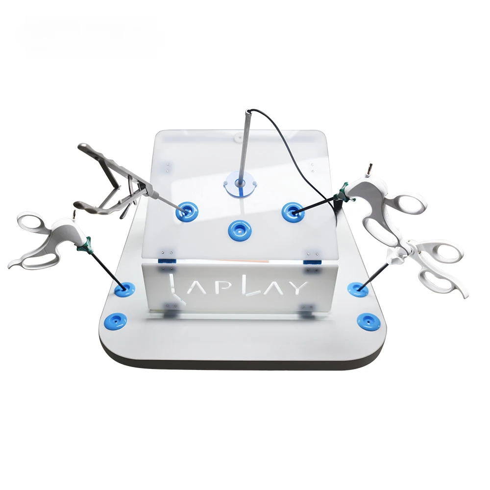 Laplay Laparoscopic Trainer Simulator Box with Camera and Practice modules for Doctor Medical Students Nurse Training