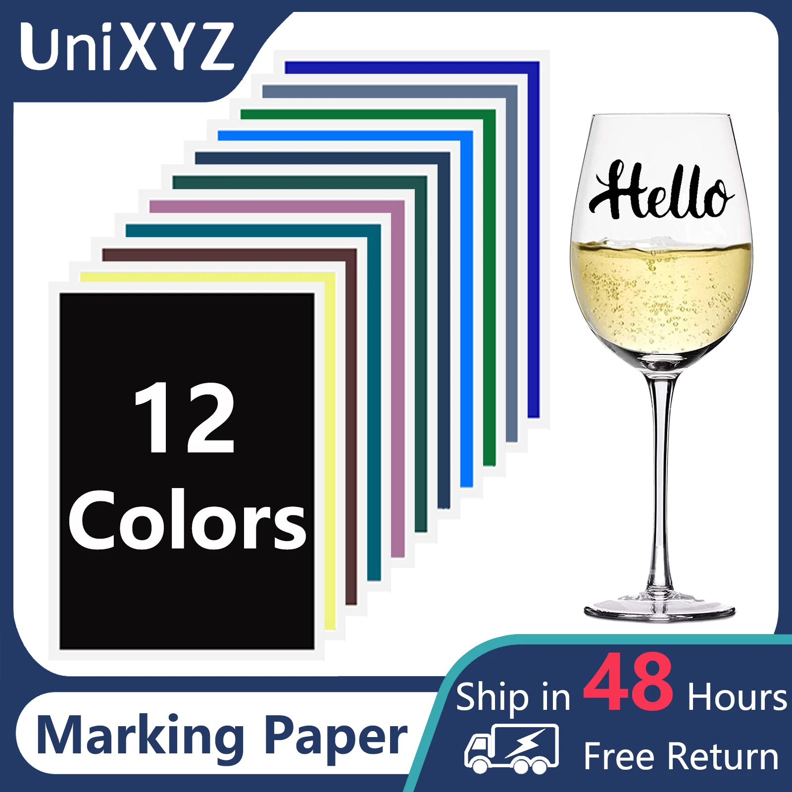 Carta Colorata Per Marcatura Laser 39x27 Cm – Per Incisione Su Vetro, Ceramica, Metallo, Pietra – Compatibile CO2, Fibra, Diodi – Colore Nero