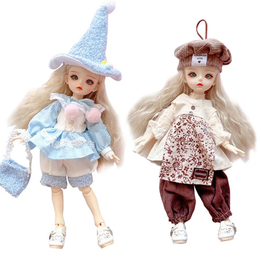 Cute GG Series Pretty Personalized Clothes for 30 cm 1/6 Bjd Byte Doll DIY Dress Up Clothing Skirt Casual Suit Socks Accessories