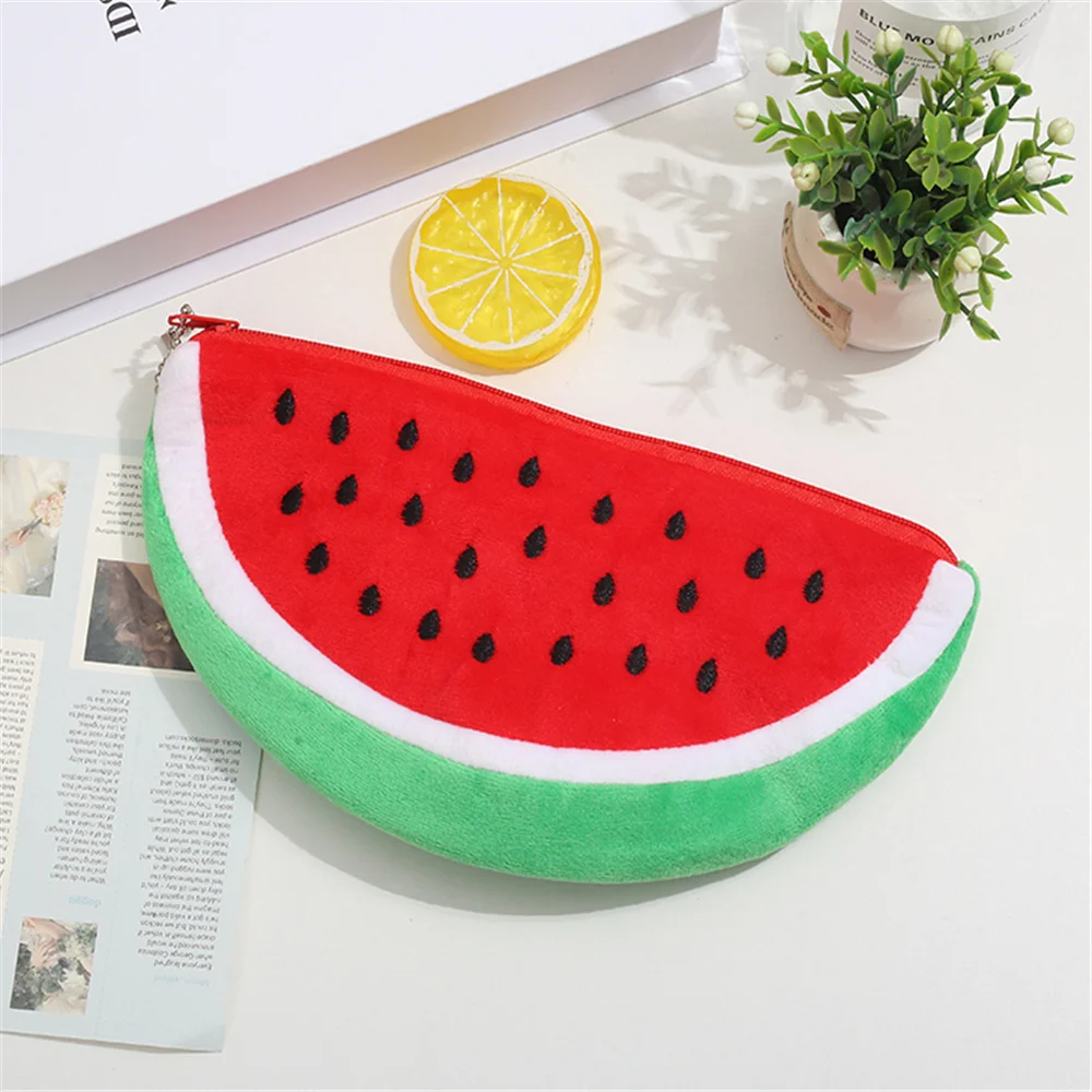 Plush Coin Purse 10CM 20CM Plush Purse Coin Bag Fruit Animal Plush Bag