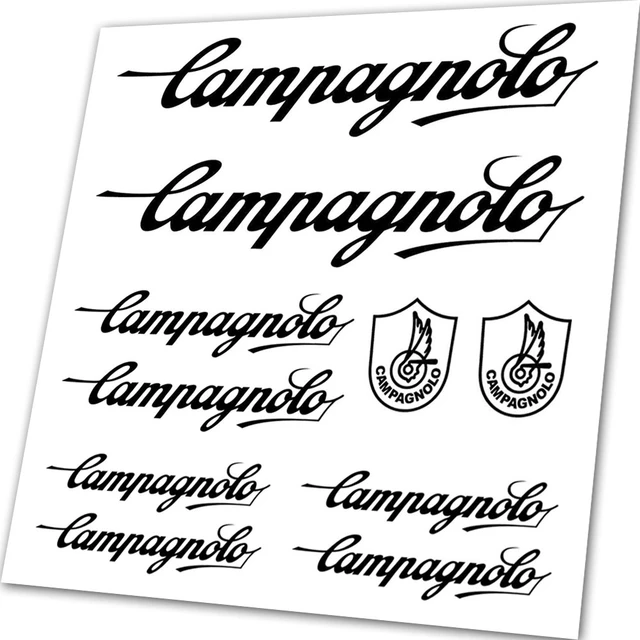 Autocollant Décalcomanie Campagnolo Logo Brillant - 3M, Pour Vélo, Moto, Voiture