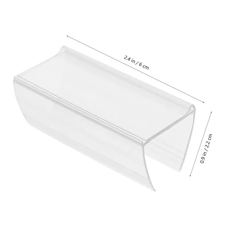 30pcs Blank Business Cards Holder Supermarket Display Stand Shop Blank Business Cards Holder Wire Shelf Blank Business Cards 6