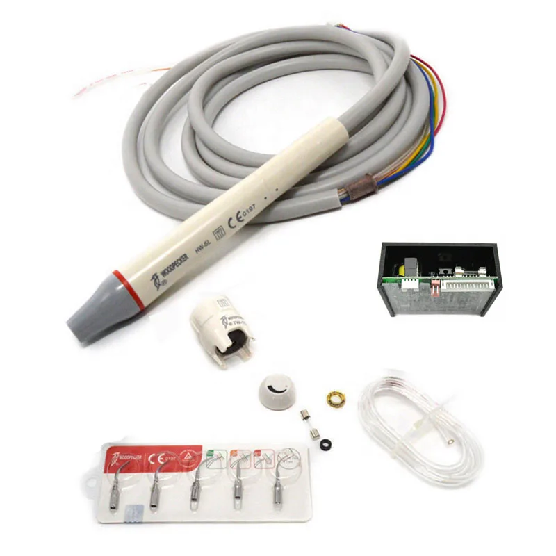 

Woodpecker Ultrasonic Piezo Scaler LED Built In Ultrasonic Scaler with Tips for Dentist Chair Unit