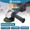 100MM M10 Brushless Electric Angle Grinder Variable Speed Woodworking Cutting Machine Grinding Power Tool For Makita 18V Battery 1