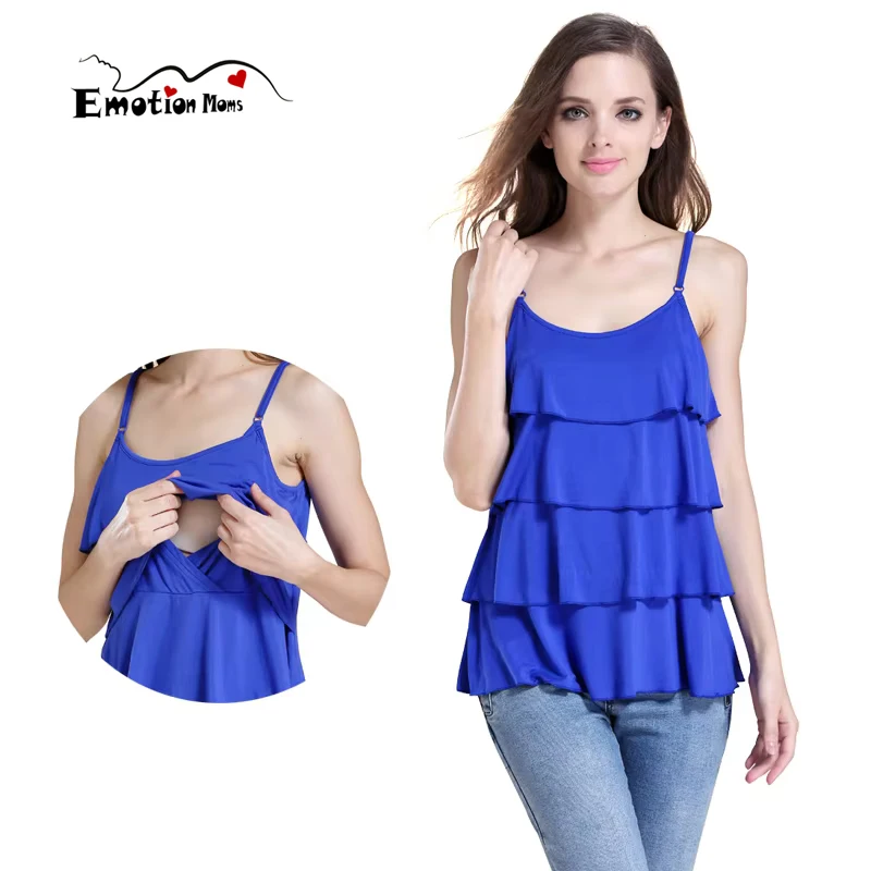 Maternity Clothes Nursing Camisole Tops Pregnancy Tank Breastfeeding Top For Pregnant Women Summer Vest Tops