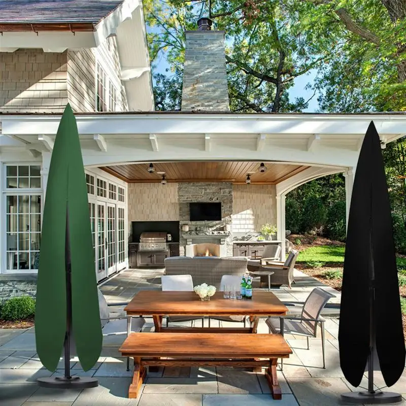 

Umbrella Cover Oxford Cloth Outdoor Umbrella Cover Weatherproof Patio Cantilever Parasol Rain Cover Sunshade Umbrella Wrapper