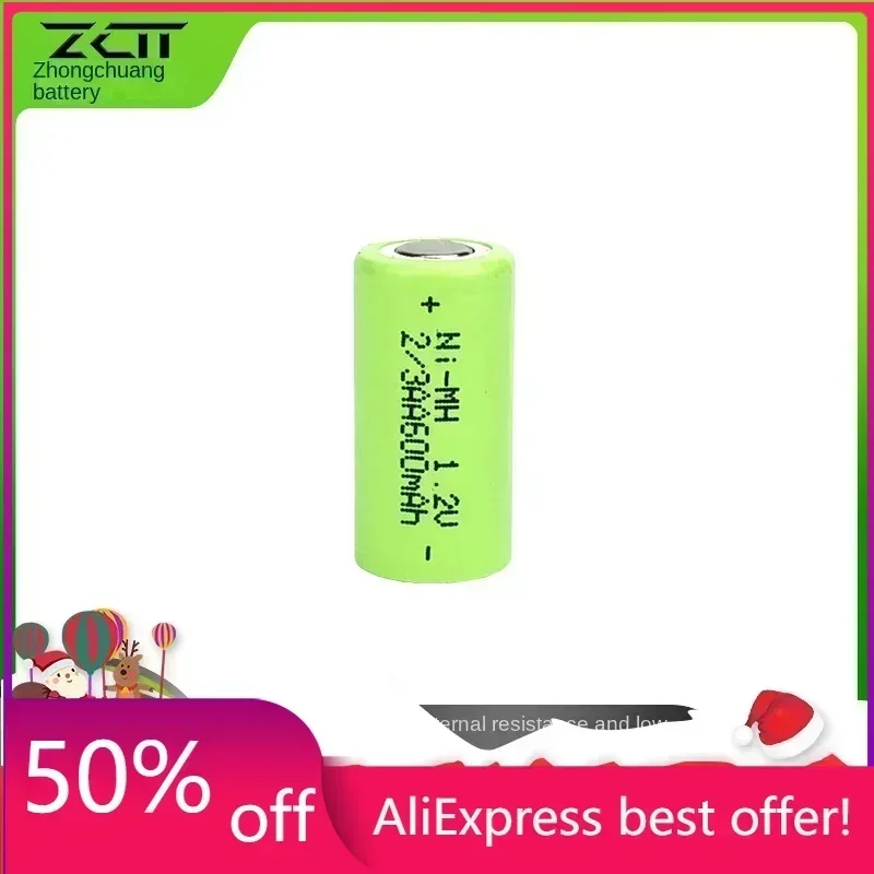 

High Capacity Rechargeable Batteries for Electric Toothbrushes and Shavers - 300-700mAh 1.2V NiMH 2/3AA Batteries