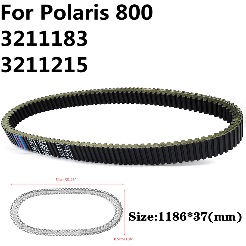 Drive Belt for Polaris 800 RMK Assault Rush 850 PRO-RMK SKS 3211183 3211215 motorcycle scooter drive belt