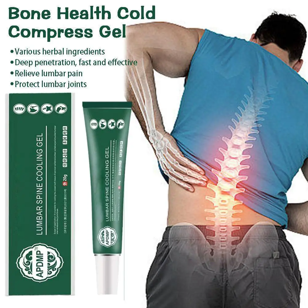 Shoulder Pain Spine Pain Ointments Joint Lumbar Green Gels Bruises Cold Compress Gels The New Lumbar Cooling 20g pain relief cream