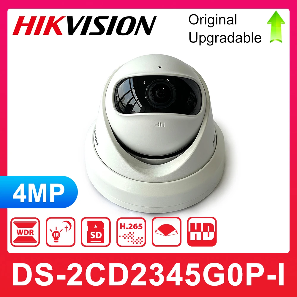 Camera Hikvision DS-2CD2345G0P-I với ống kính góc rộng 1.68mm