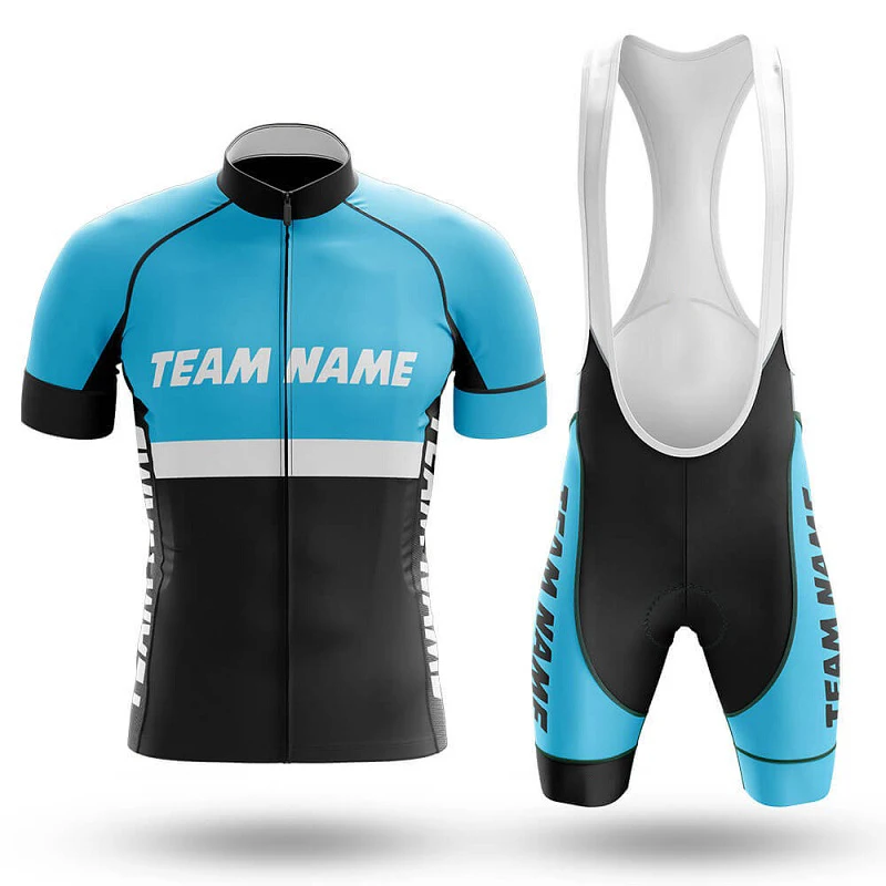 

2022 Custom Team Name M31 - Men's Cycling Jersey And Bib Shorts Suit