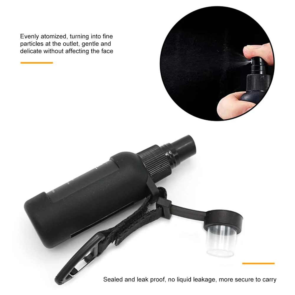 50ml Liquid Containers Leak Proof Refillable Spray Bottle Portable Sprayer Alcohol Spray Bottle for Outdoor Camping for Liquid