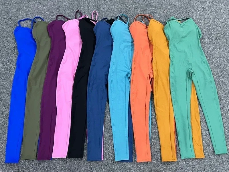 Sporty Jumpsuit Padding Fitness Overalls Yoga Suit for Fitness Women Sportswear Gym Set Woman Sport Outfit yoga set sports set gym workout set sportswear set fitness set fitness jumpsuit