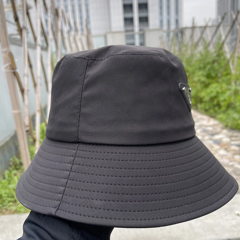 Made in Detroit Mens Sun Hat Fisherman Bucket Hat Womens UV Protection Fishing Cap Black