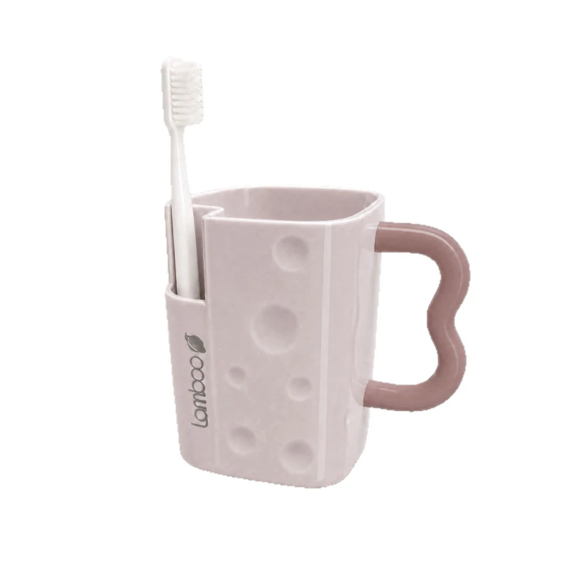 1/3Pcs Household Cup With Independent Toothbrush Placement, Suitable For Home And Boarding Students_voghion.com