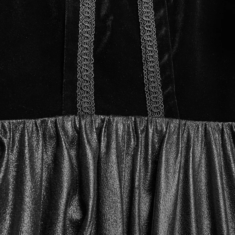 PUNK RAVE Gothic Retro Mysterious Cloak Men's Halloween cosplay club Perform Vampire Cape Men Steampunk Hooded Long Coat