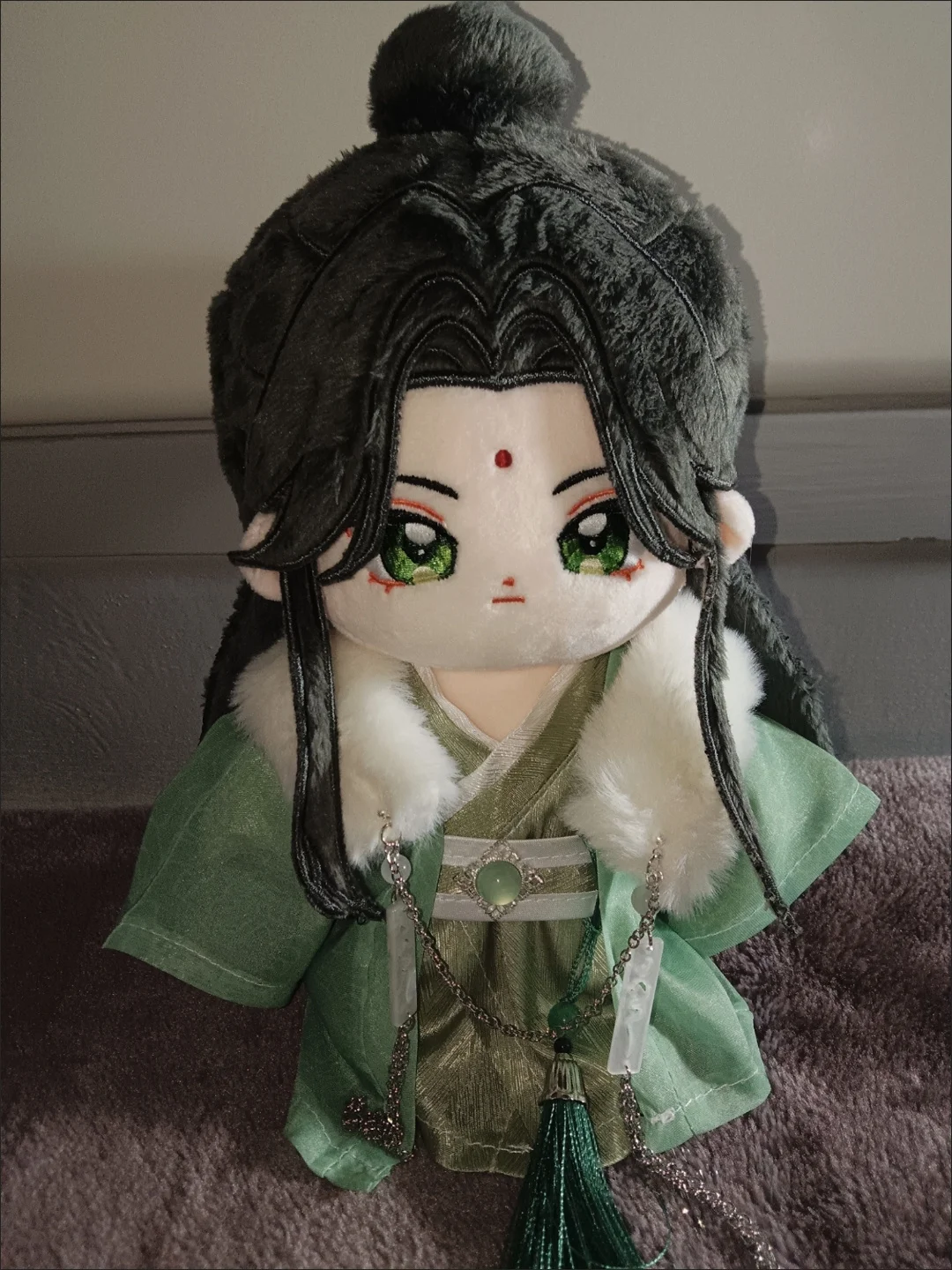 쓰림 악당의 자기 구조 시스템/Ren Zha Fan Pai Zi Jiu Xi Tong Shen Qingqiu&Luo Binghe 20cm 귀여운 옷 없음