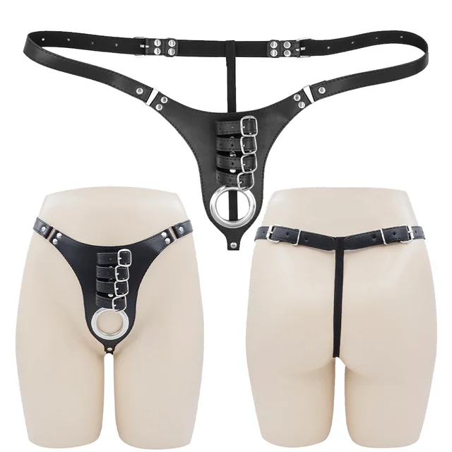 Bdsm Männlicher Keuschheitsgürtel Sextoys Keuschheitskäfig Leder Penis Tragen Hosen Penisring Erotische Harnröhrenkeuschheit Sexspielzeug für Männer