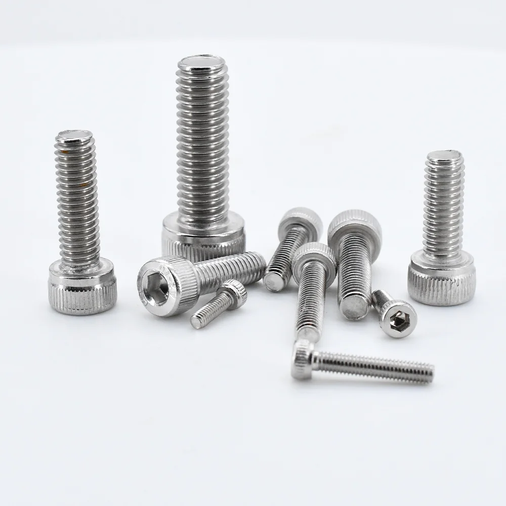 304 Stainless Steel Bolts And Nuts Set M2 M3 M4 M5 M6 Hexagon Hex Socket Screws Allen Cap Head Bolt Nut Set Assortment Kit
