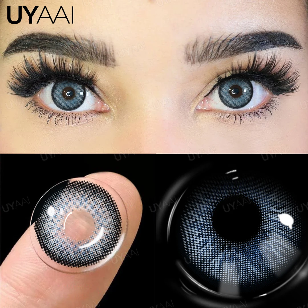 UYAAI Myopia Corrective Color Contact Lenses - Vibrant Multicolor Collection