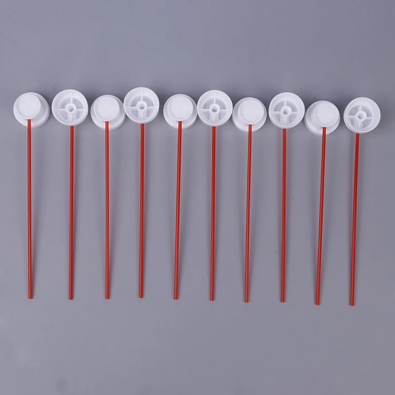 10 Sets Aerosol Nozzle Spray Can Nozzles Sprayer Tube Extension Valve Replacement Fit Female Cans Needle Caps Spray-Paint Caps