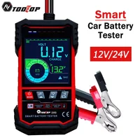 TOOLTOP ET2202 ET2201 Car Battery Tester Battery Load 12V 24V Battery Voltage Internal Resistance Detection Battery Analyzer 1