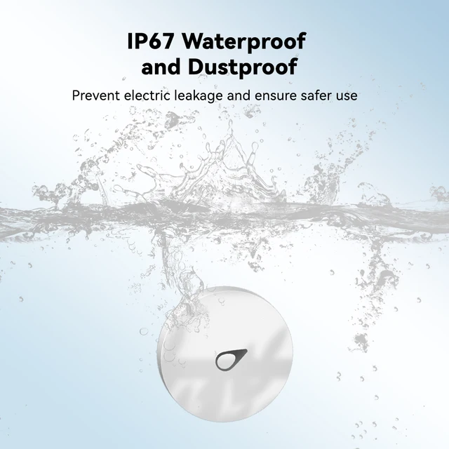Meian ZigBee Linkage Water Leakage Sensor Immersion Security Alarm Leak Detector Overflow Alert Waterproof Smart Home 5