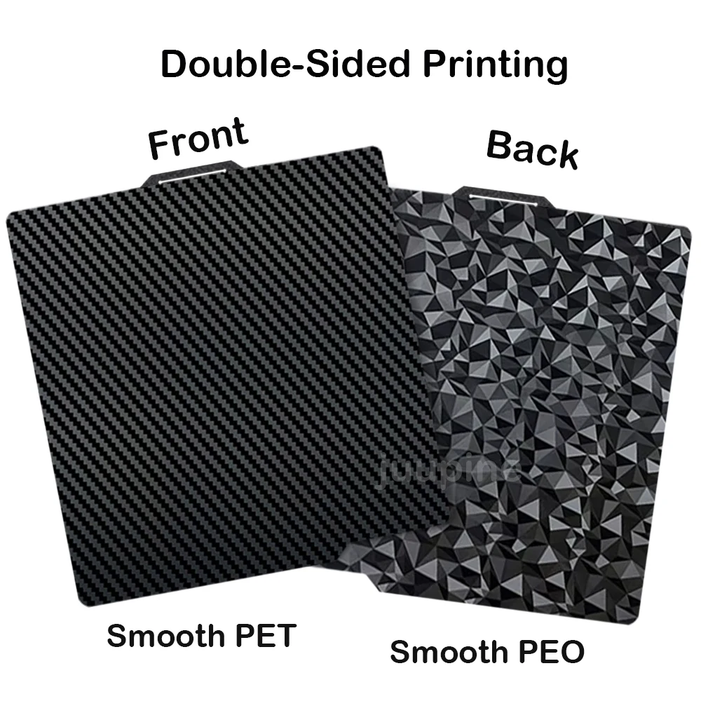 Enhanced Build Plate - Textured PEI Sheet, Spring Steel, 257x257