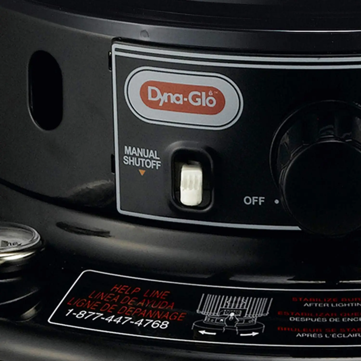WK24BK 23,800 BTU Indoor Kerosene Convection Heater, Black 3