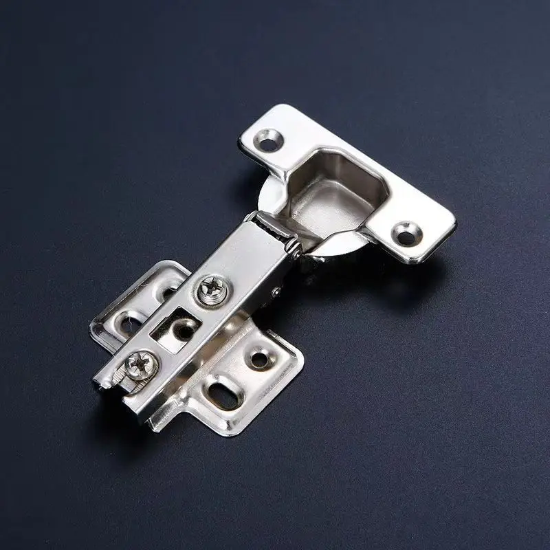Stainless Steel Hinge Furniture Hardware Soft Close Damper Buffer Hinges 4pcs for Cabinets and Cupboard Furniture Fittings stainless steel hinges,door hinges
