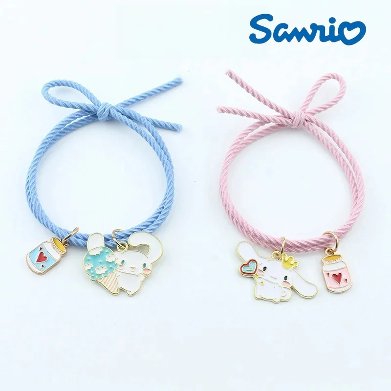 

Sanrio Cinnamon Bracelet Action Anime Figures Cinnamon Bracelet Cartoon Magnetic Couple Pendant Accessories Couple Jewelry Gifts