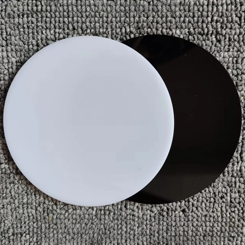 Customized Round Jewellery Tray Stand Acrylic Plate  Sheet Display Necklaces, Bracelets, Earrings, Rings and Cosmetics Holder