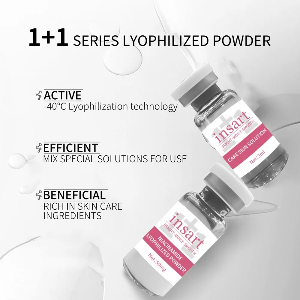 Niacinamide Oligopeptide VC Lyophilized Powder Face Serum Anti Aging Brightening Moisturizing Essence for All Skin Skincare 4