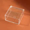 Transparent Jewelry Gift Boxes Acrylic Square Storage Box Small Gift Packaging Boxes Chocolate Candy Storage Bag Home Storage 5