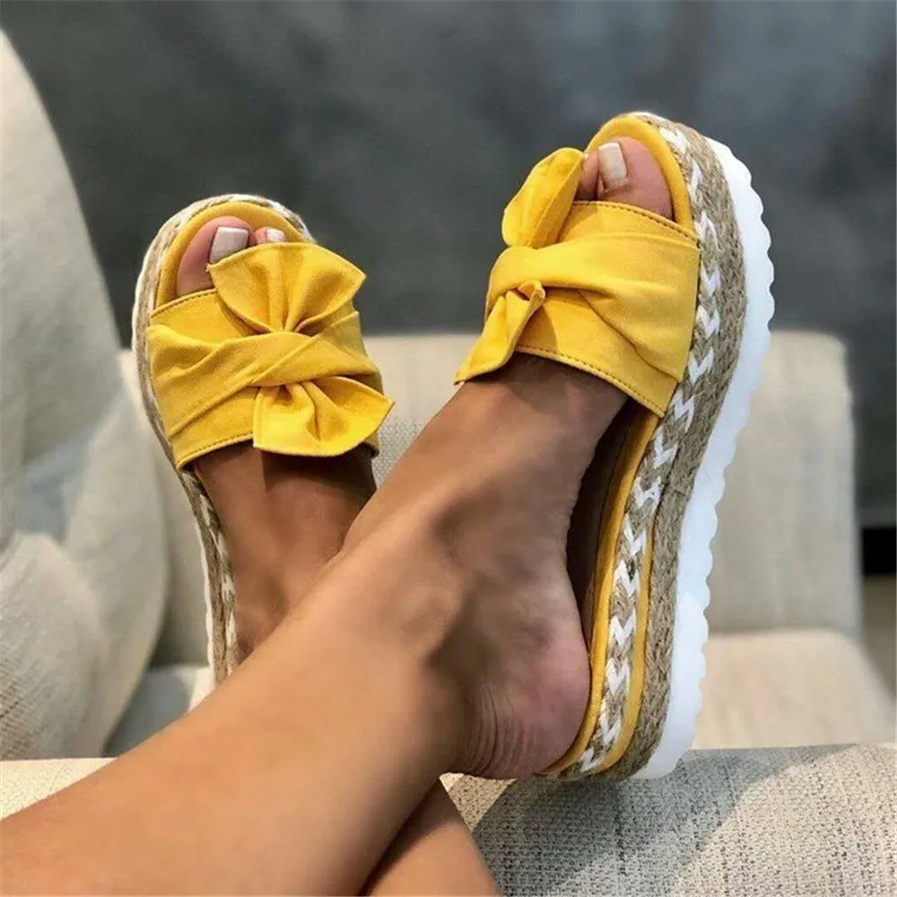 

2023 Sandals Women Heels Sandals With Wedges Shoes For Women Platform Sandals Summer Slippers Sandalias Mujer Mules Summer Shoes