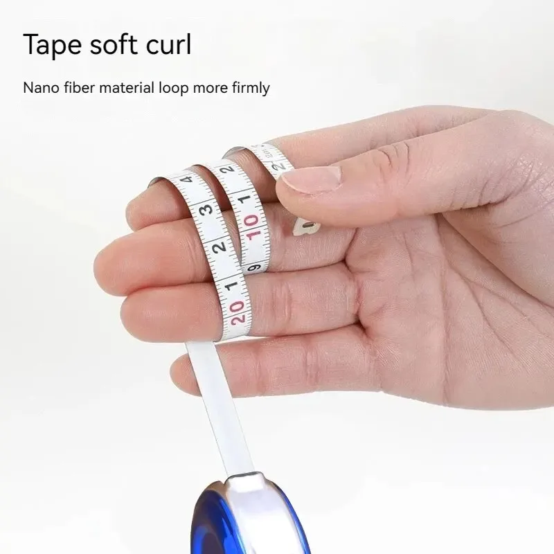 Tape Measure Measuring Tape Mini Keychain 2m Steel Delicate Small Steel Ruler Multipurpose Gift Ruler 1pc