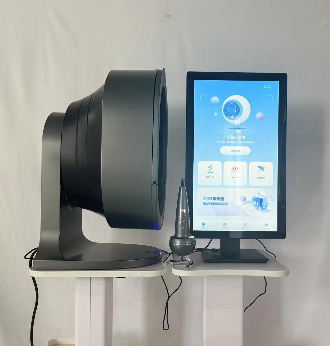 5 Pro-AI Skin ImageAnalyzer Full-Body Multi-Spectral Scan for Beauty Equipment Scalp Analyzer Multi-Language 15.6 Inch 21.5 Inch