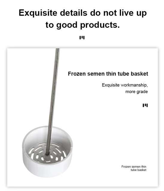 Tazza Per Scongelamento Seme Congelato - 200 Ml, ABS, Con Batteria 3200 MAh Per Bovini - Foto 9